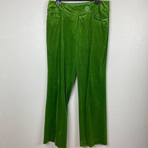 INC International Concepts Green Corduroy Pants Size 10 EUC